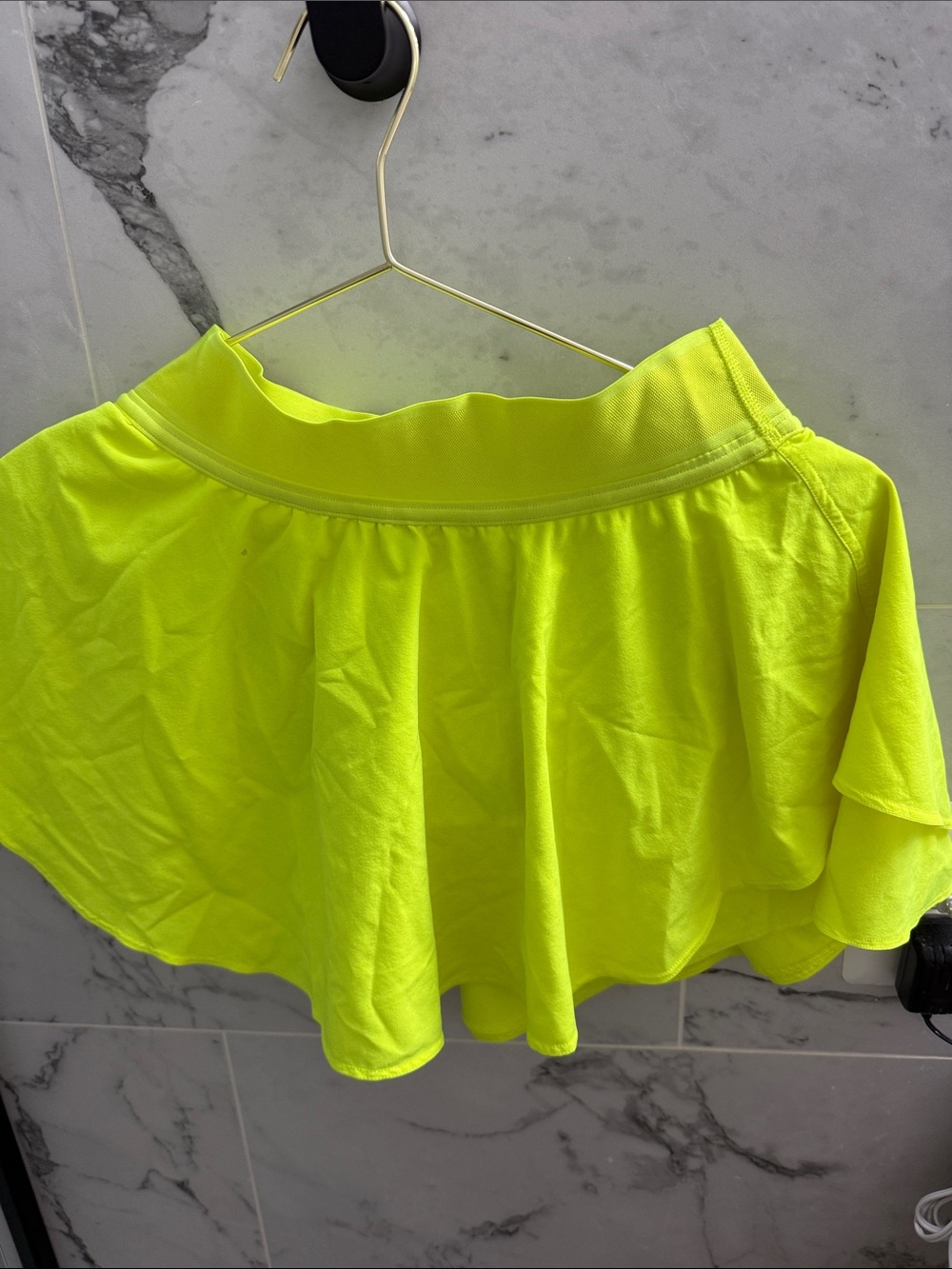 lululemon athletica Neon Yellow Circle Skirt